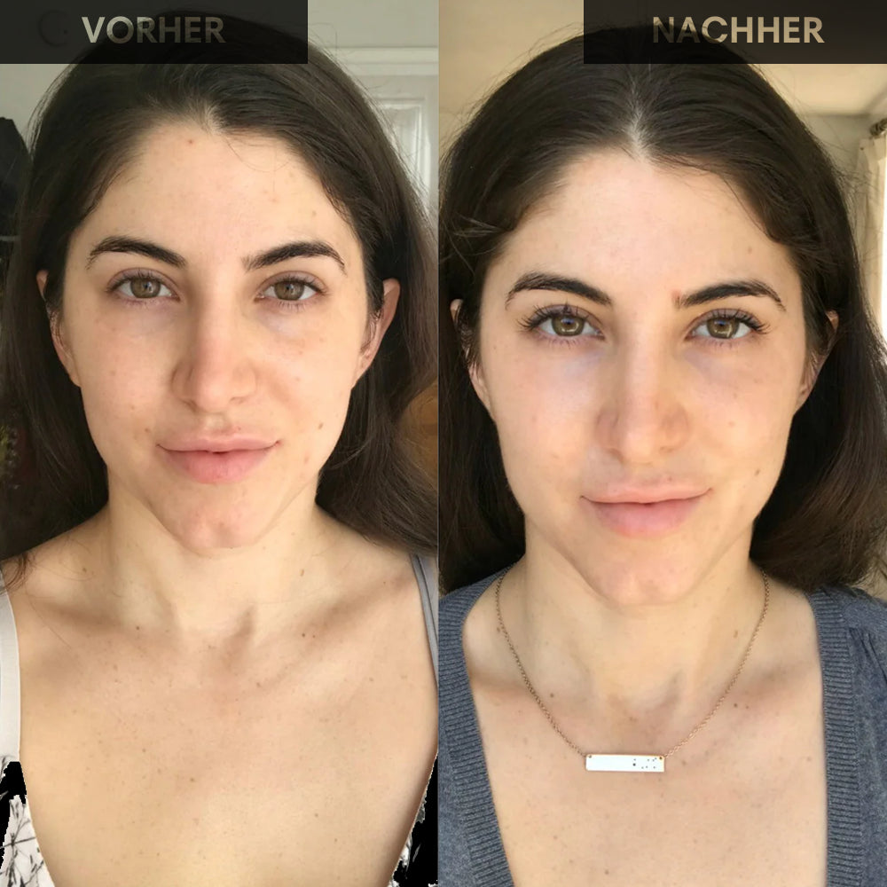 Brightening und Lifting Mask mit Grüntee