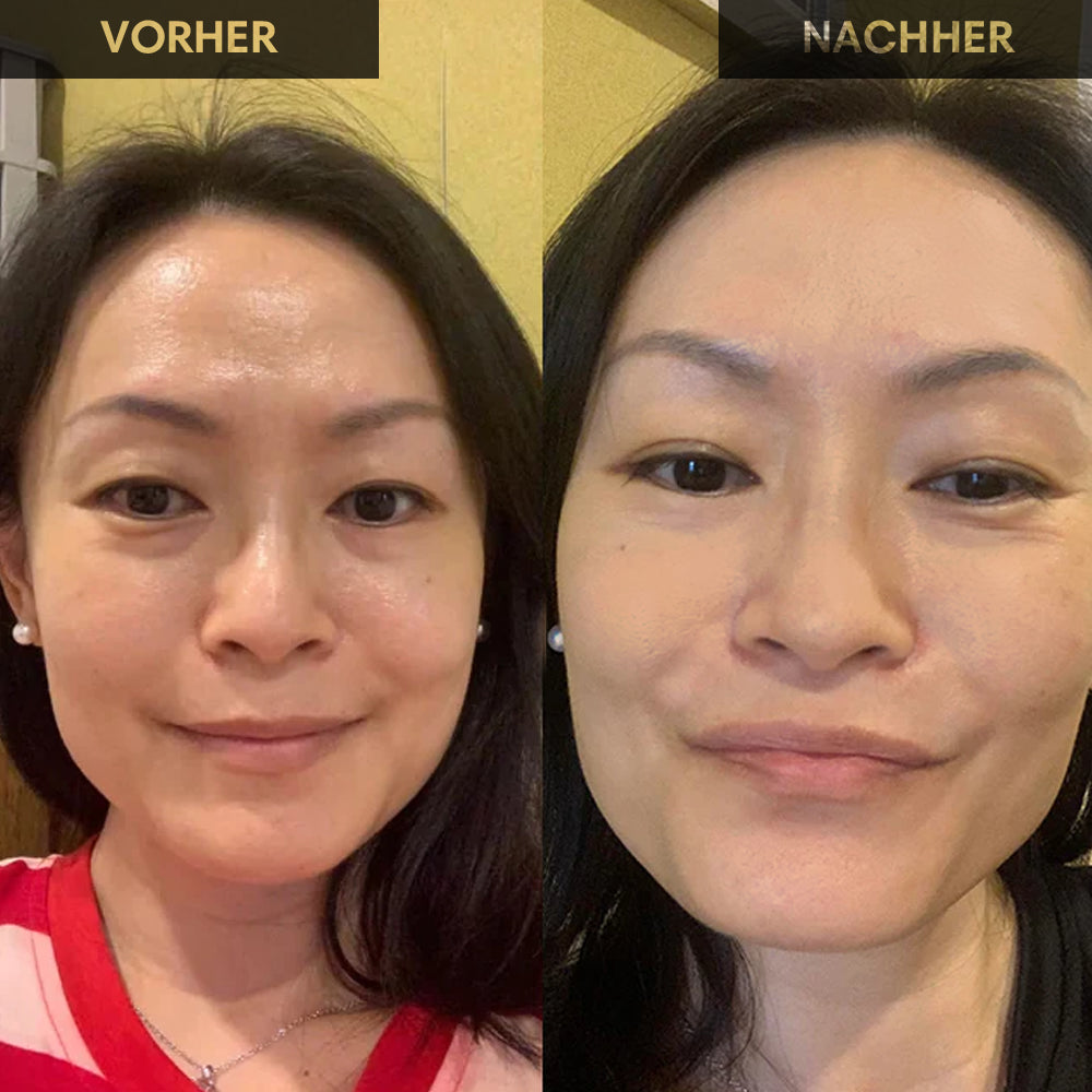 Brightening und Lifting Mask mit Grüntee